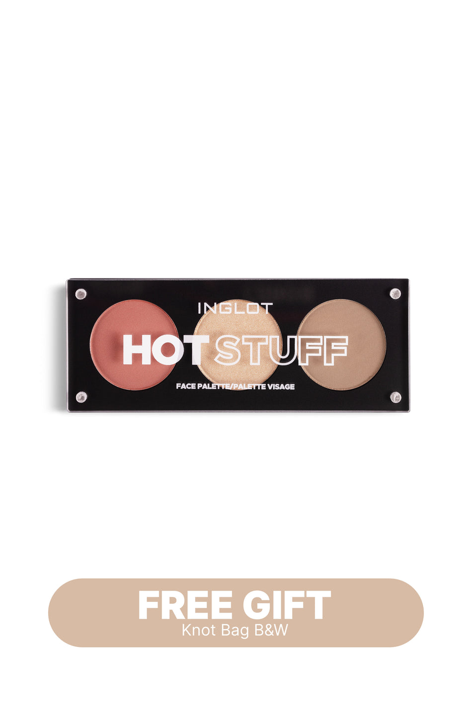 HOT STUFF Trios Face Palette Collection - 3 in 1 Palette