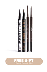 SO FINE BROW PENCIL & ONE MOVE LIQUID EYELINER BUNDLE