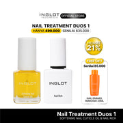 [FREE GIFT] INGLOT Nail Treatment Perfect Pair - Softening Cuticle Oil, Nail Rich