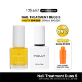 [FREE GIFT] INGLOT Nail Treatment Perfect Pair - Cuticle Oil, All in One